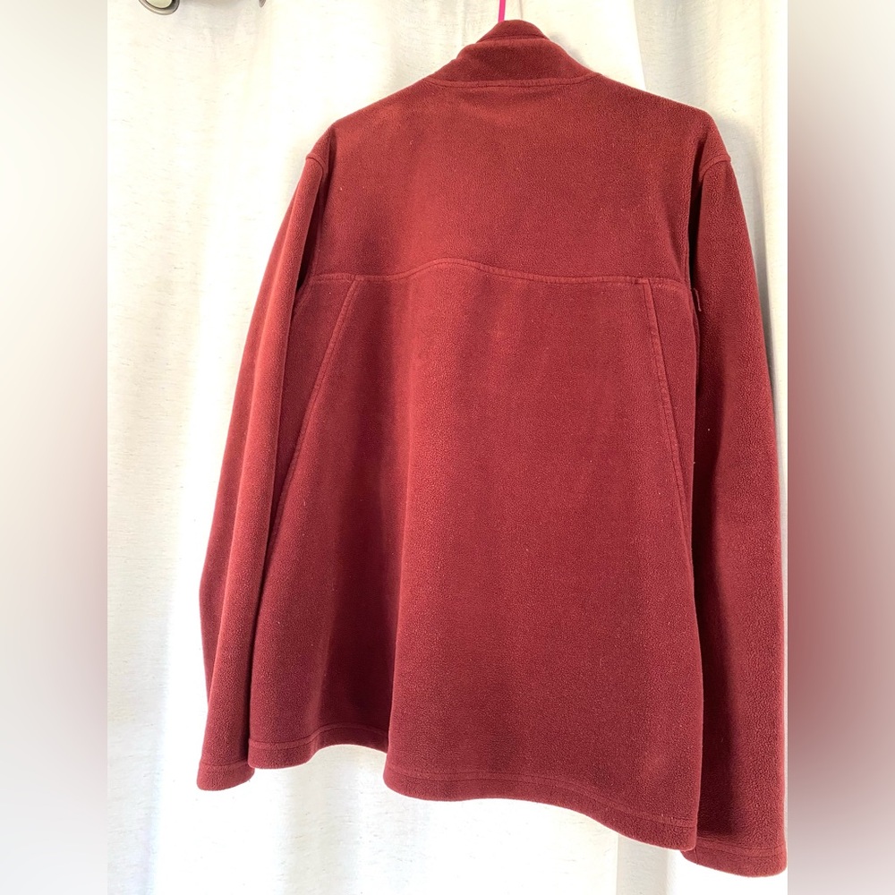 Charles River Harvard University Logo Fleece Academia Zip Up Men’s Jacket Large - Picture 6 of 11